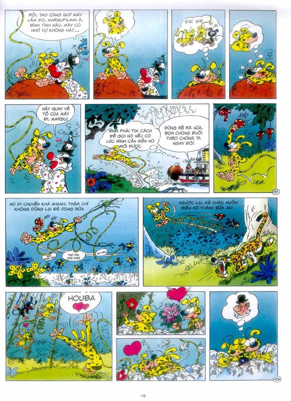 marsupilami chapter 7: - vàng ở boavista - Next chapter 8: - ngôi đền ở boavista