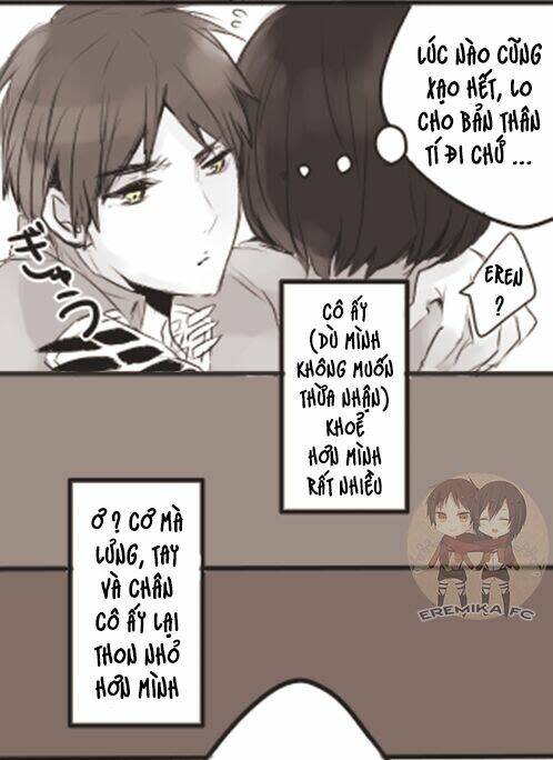 Đại chiến Titan - Doujinshi về EreMika Chapter 6 - Trang 2