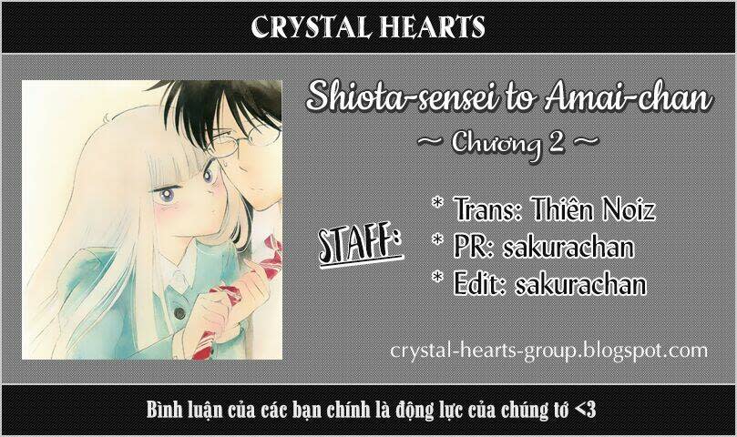 shiota-sensei to amai-chan chapter 2 - Trang 2