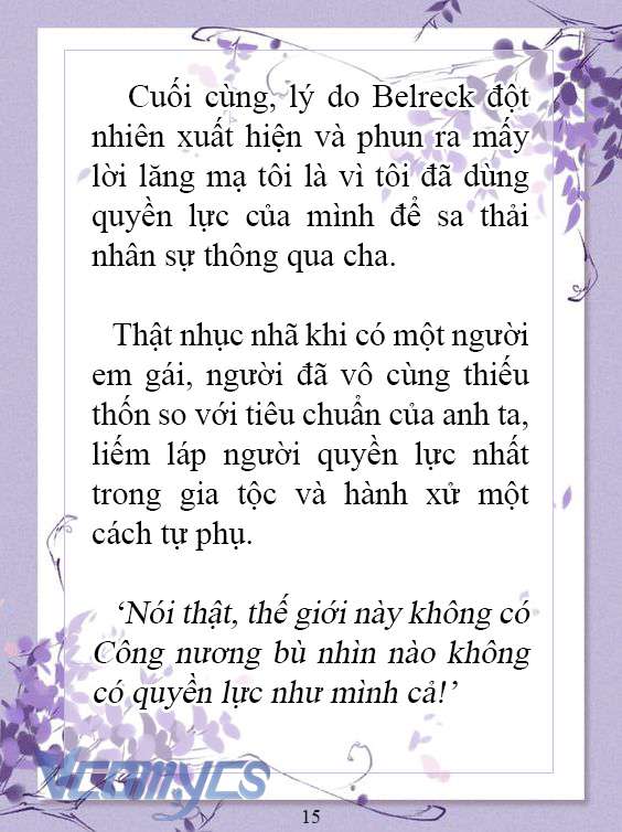 [novel] làm ác nữ bộ không tốt sao? Chương 31 - Next Chương 32