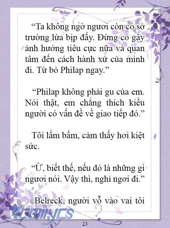 [novel] làm ác nữ bộ không tốt sao? Chương 31 - Next Chương 32