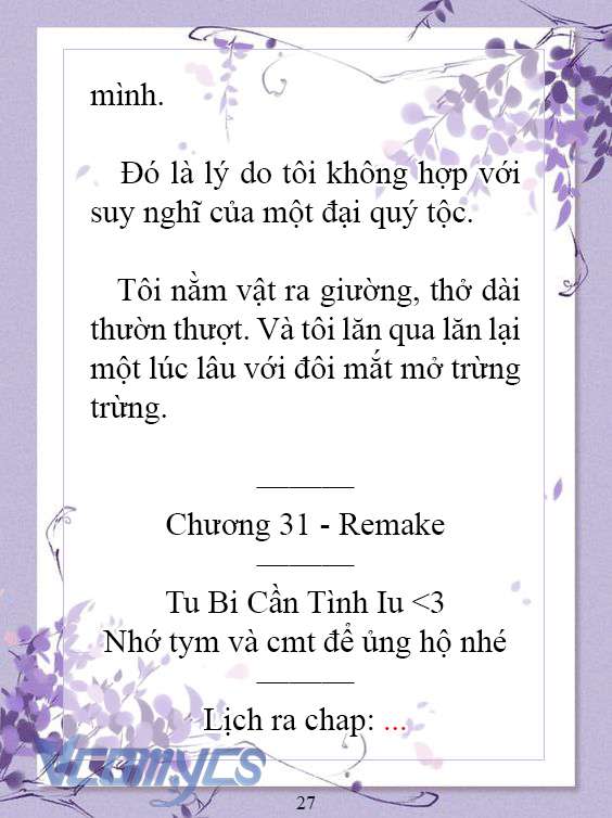 [novel] làm ác nữ bộ không tốt sao? Chương 31 - Next Chương 32