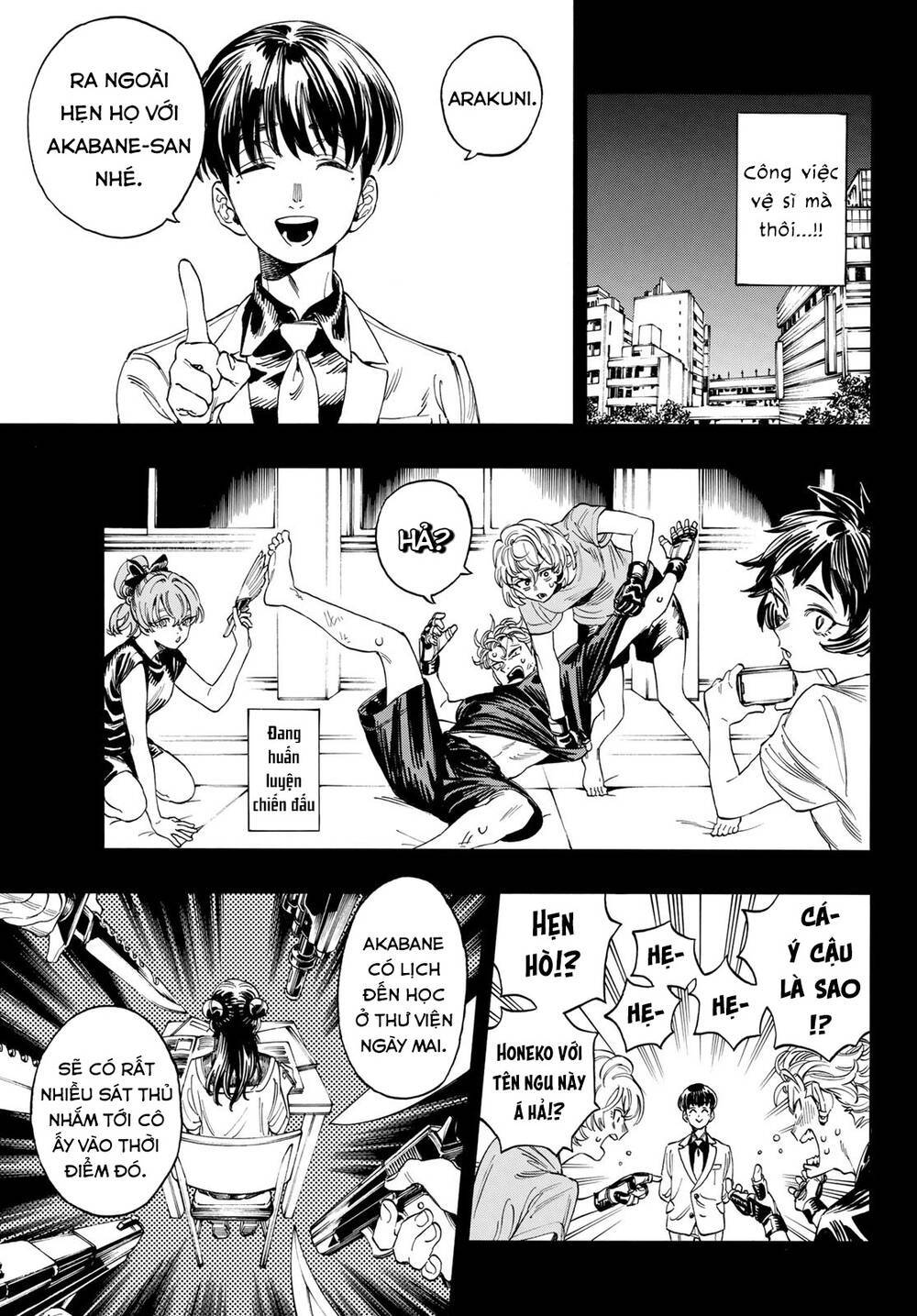 vệ sĩ của akabane honeko chapter 3 - Next chapter 4