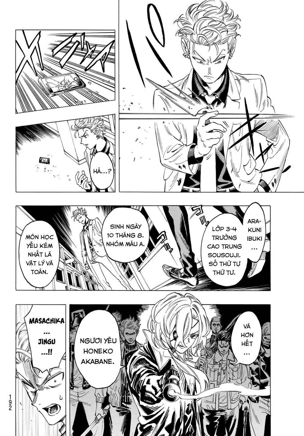 vệ sĩ của akabane honeko chapter 4 - Next chương 5