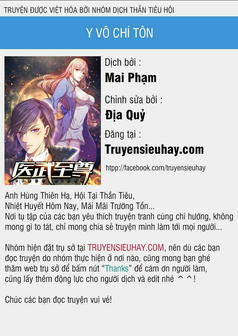 y võ chí tôn chapter 21 - Trang 2