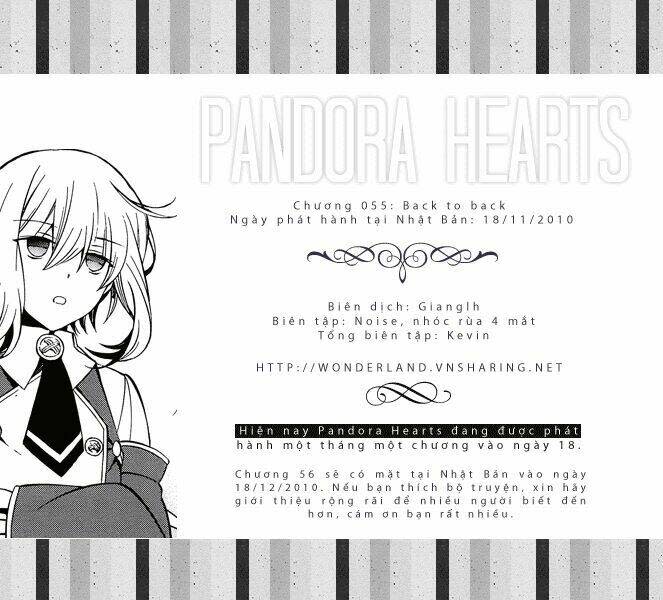 Pandora Hearts Chapter 55 - Trang 2