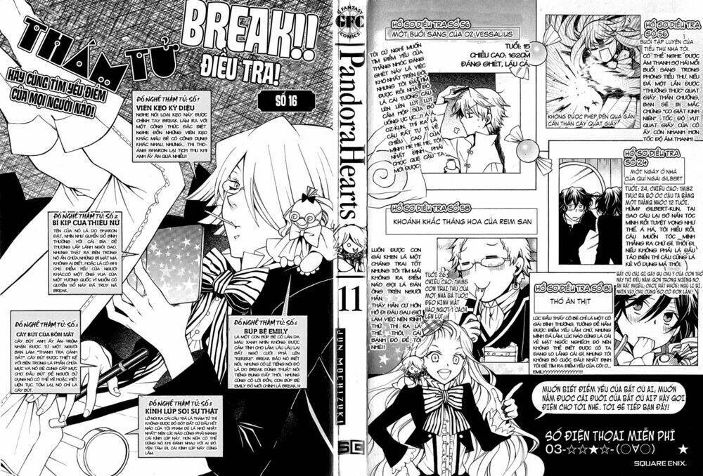 Pandora Hearts Chapter 42 - Trang 2