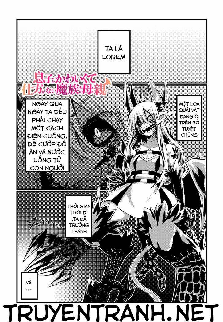 musuko ga kawaikute shikataganai mazoku no hahaoya chapter 1 - Trang 2