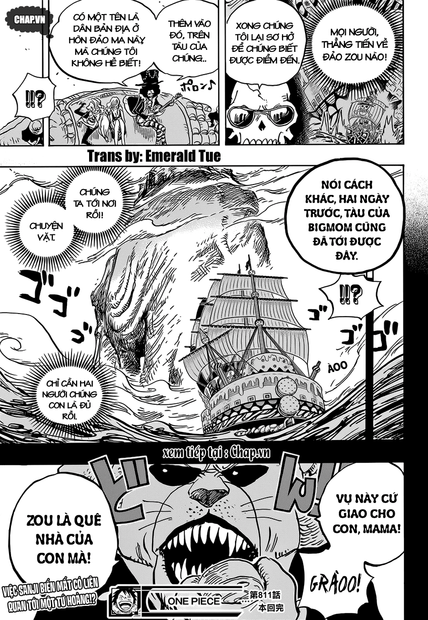 One Piece Chapter 811 - Trang 2