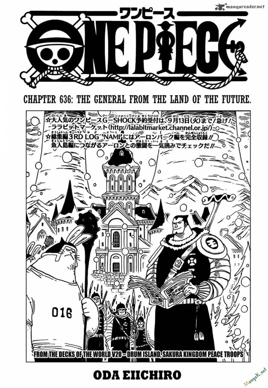 One Piece Chapter 636 - Trang 2