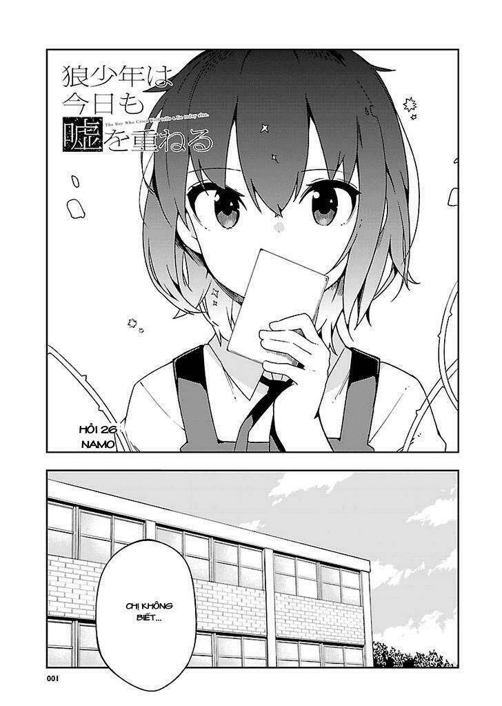 Ookami Shounen wa Kyou mo Uso o Kasaneru Chapter 26 - Trang 2