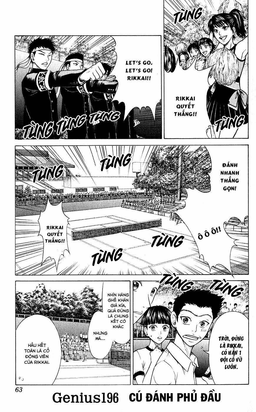 hoàng tử tennis chapter 196 - Trang 2