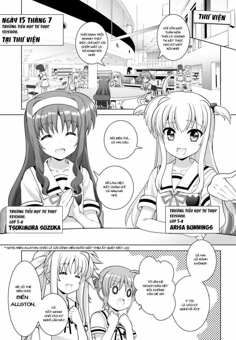 mahou shoujo lyrical nanoha reflection chương 1 - Next chương 2