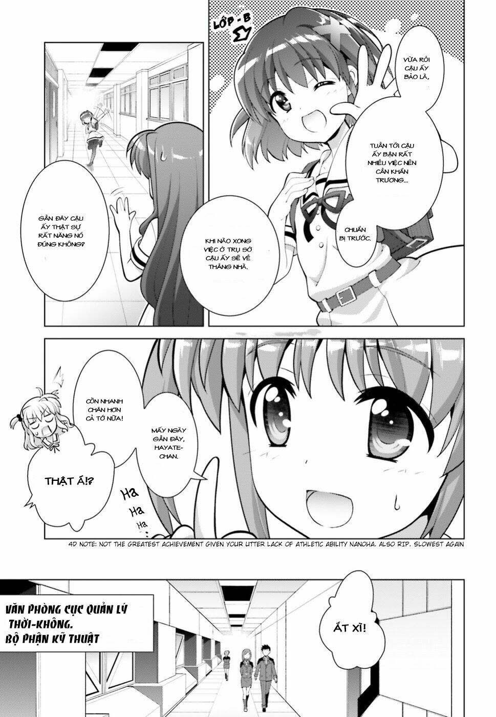 mahou shoujo lyrical nanoha reflection chương 1 - Next chương 2