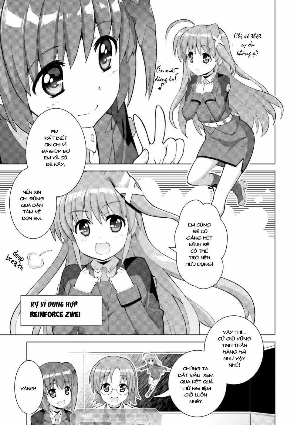 mahou shoujo lyrical nanoha reflection chương 1 - Next chương 2