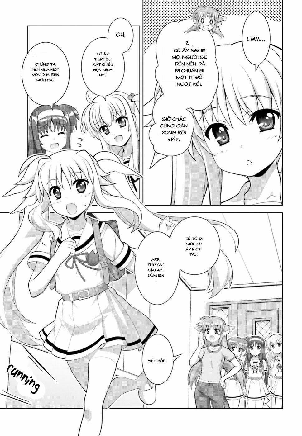 mahou shoujo lyrical nanoha reflection chương 1 - Next chương 2