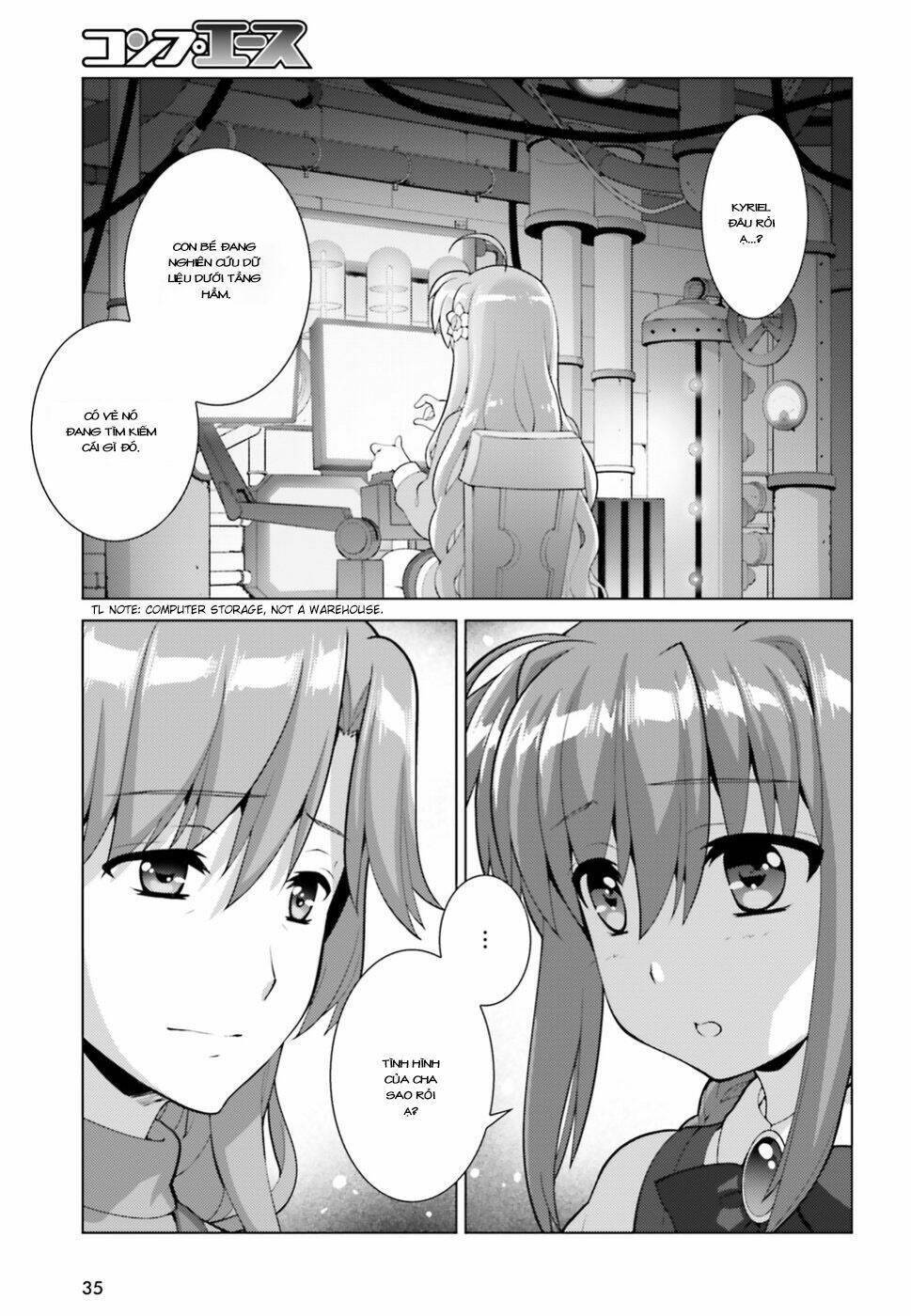 mahou shoujo lyrical nanoha reflection chương 1 - Next chương 2