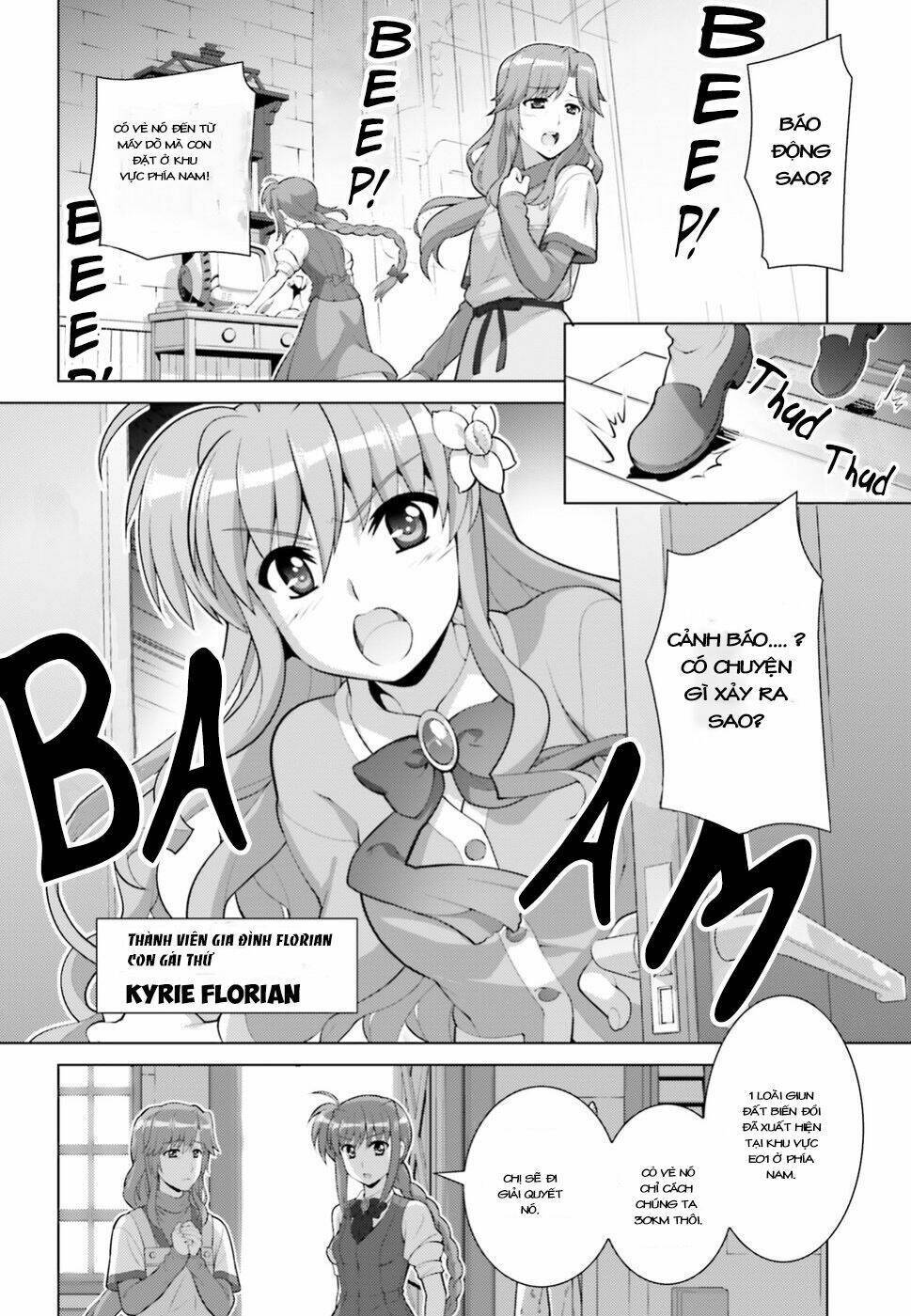 mahou shoujo lyrical nanoha reflection chương 1 - Next chương 2