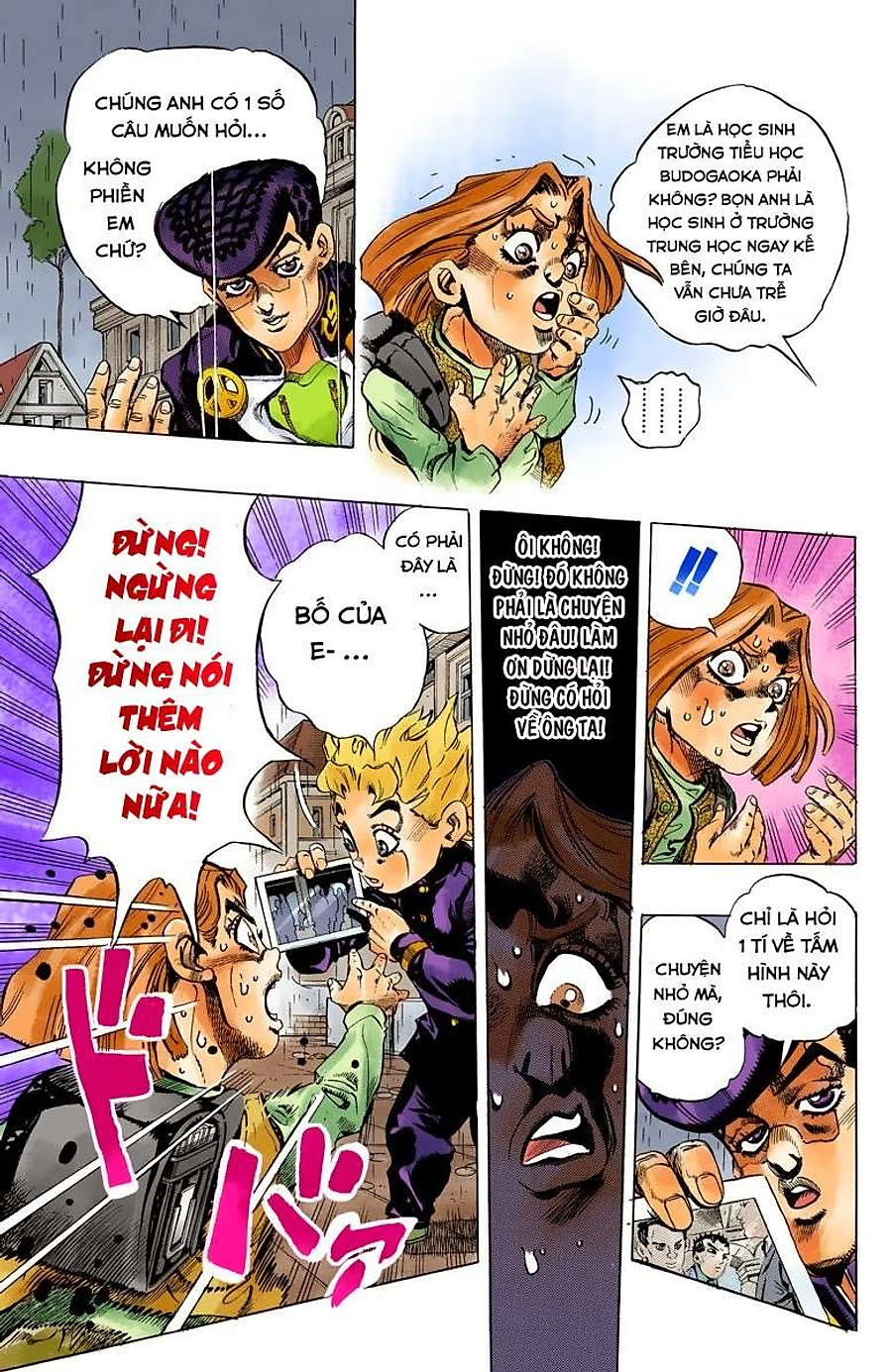 Jojo No Kimyou Na Bouken Chapter 423 - Next Chapter 424