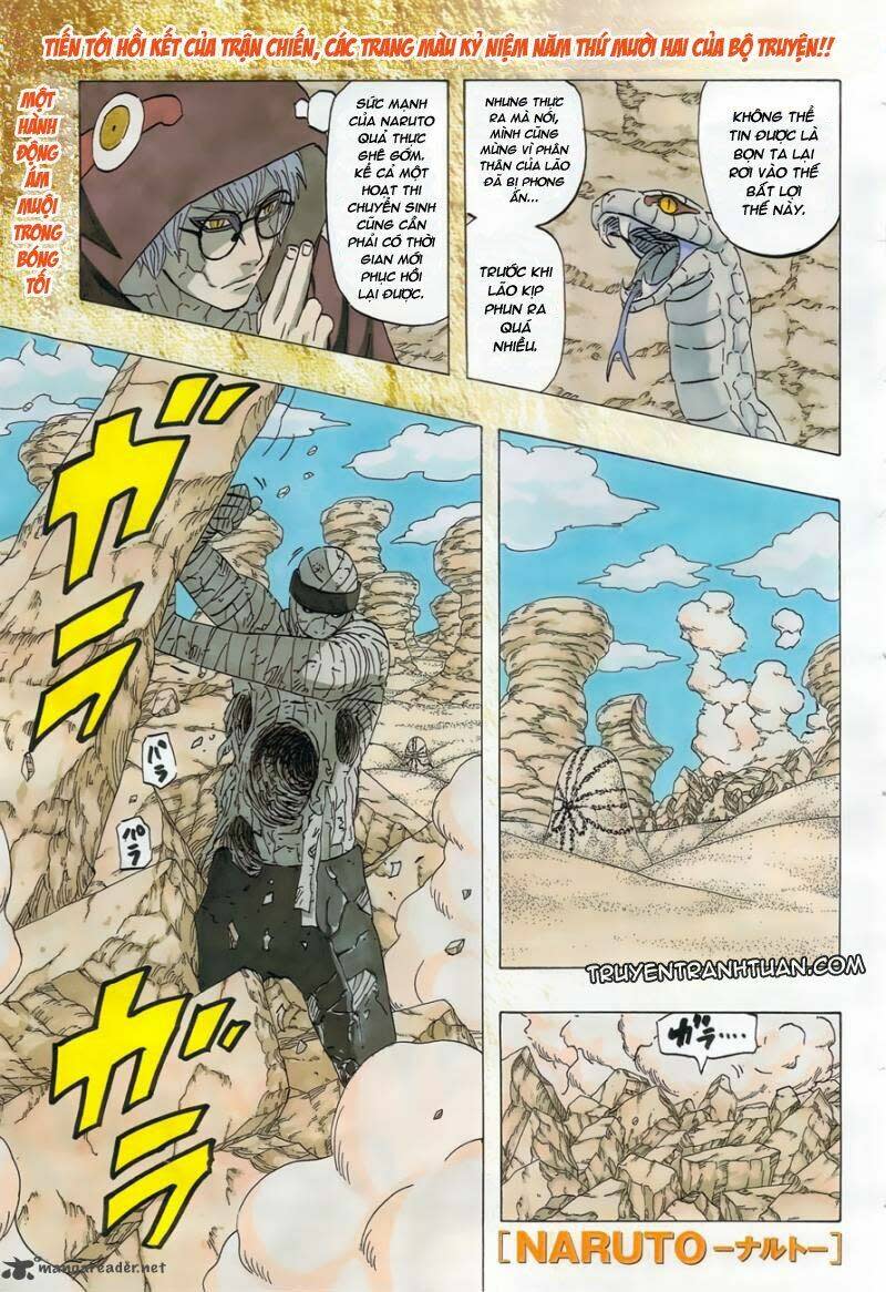 naruto - cửu vĩ hồ ly chapter 558 - Trang 2