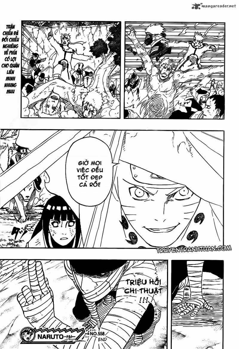 naruto - cửu vĩ hồ ly chapter 558 - Trang 2