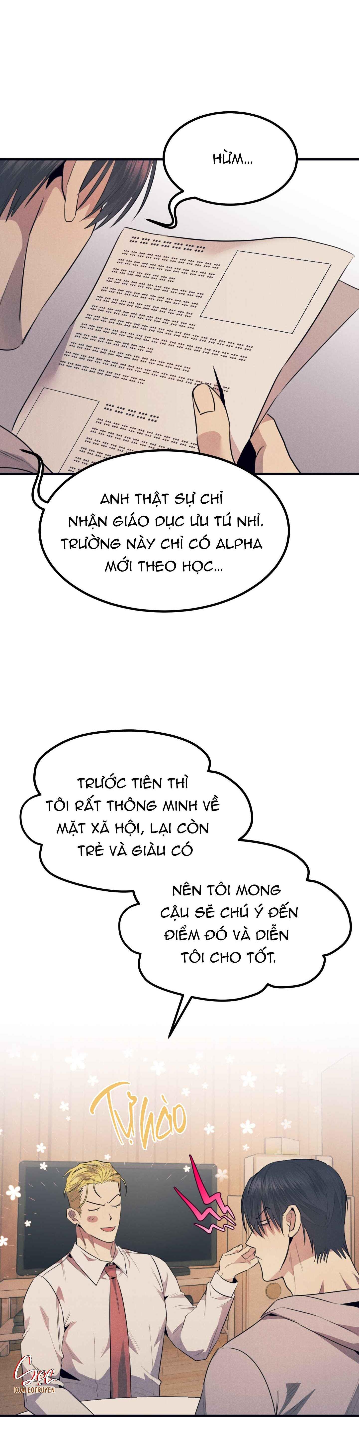 ALPHA MẤT TƯ CÁCH Chapter 7 - Trang 2