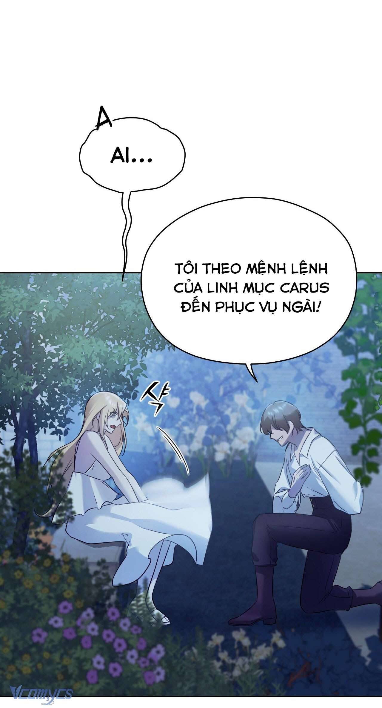 thánh nữ giả muốn bỏ trốn Chap 5 - Next chapter 6