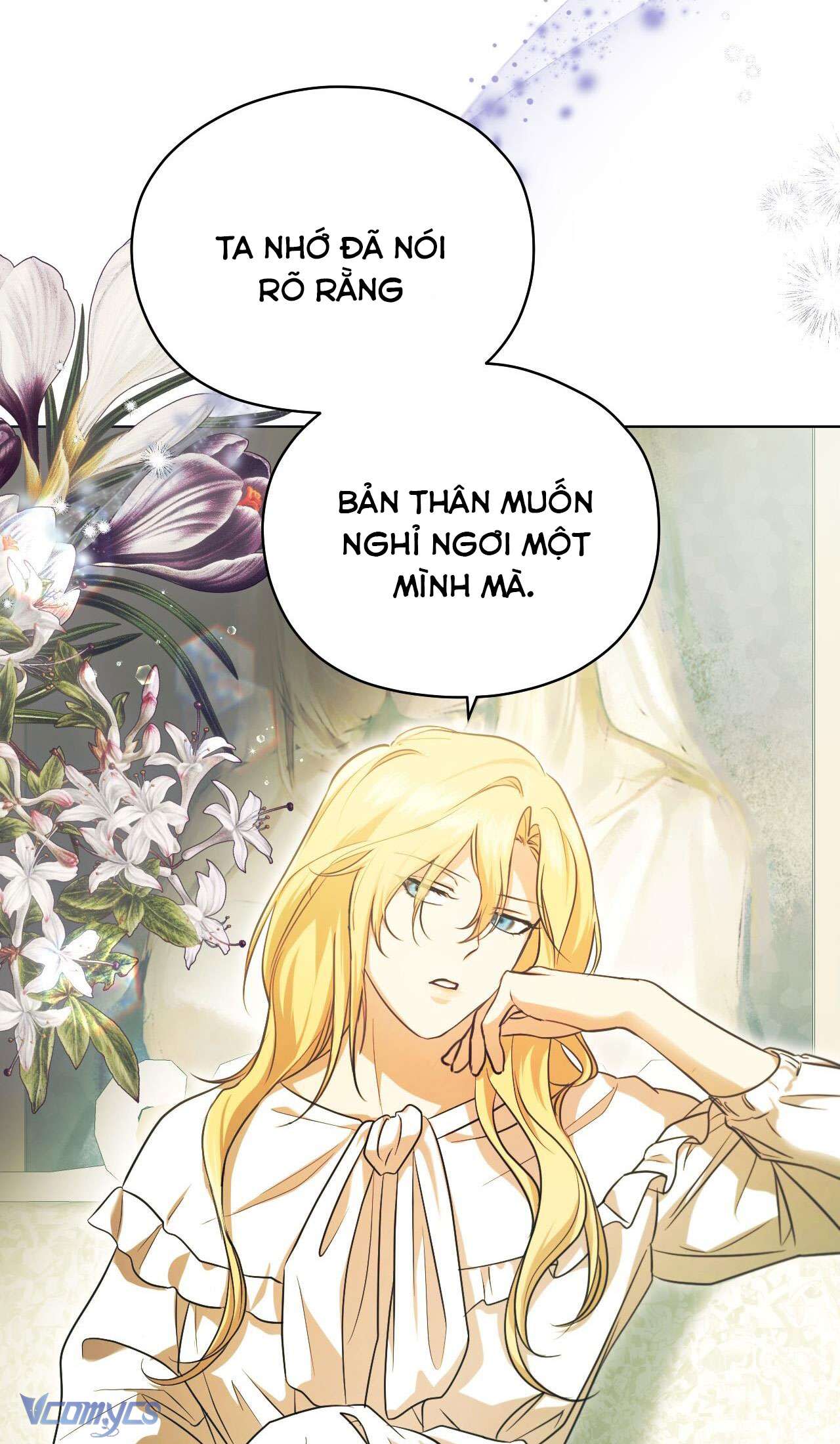 thánh nữ giả muốn bỏ trốn Chap 4 - Next chapter 5