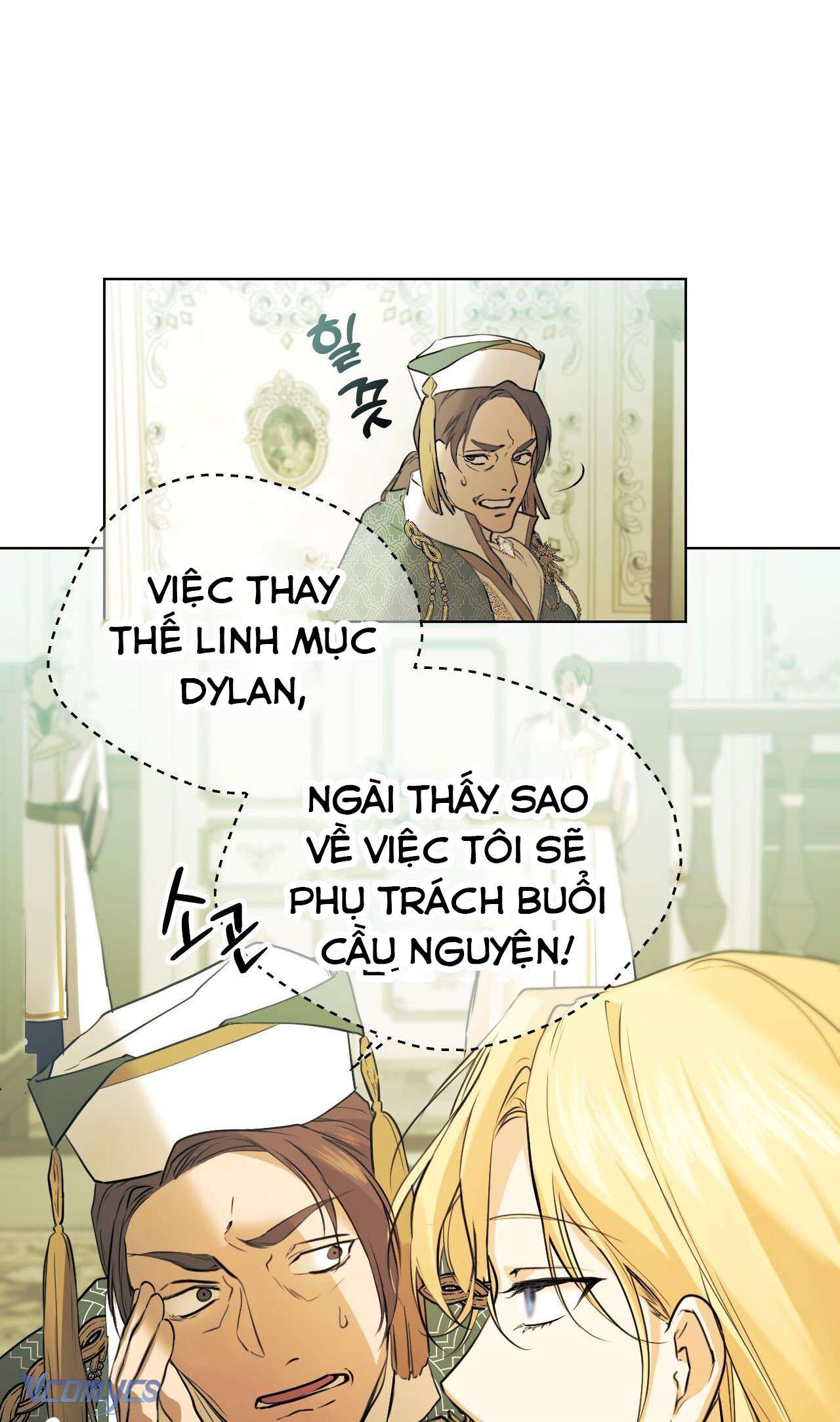 thánh nữ giả muốn bỏ trốn Chap 4 - Next chapter 5