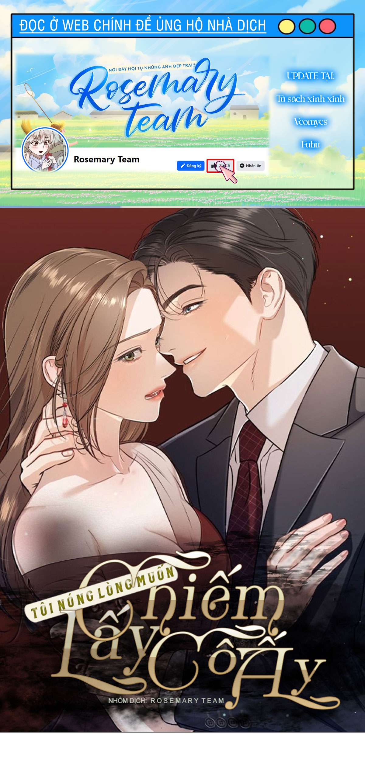 tôi nóng lòng muốn chiếm lấy cô ấy Chap 17 - Next Chương 18