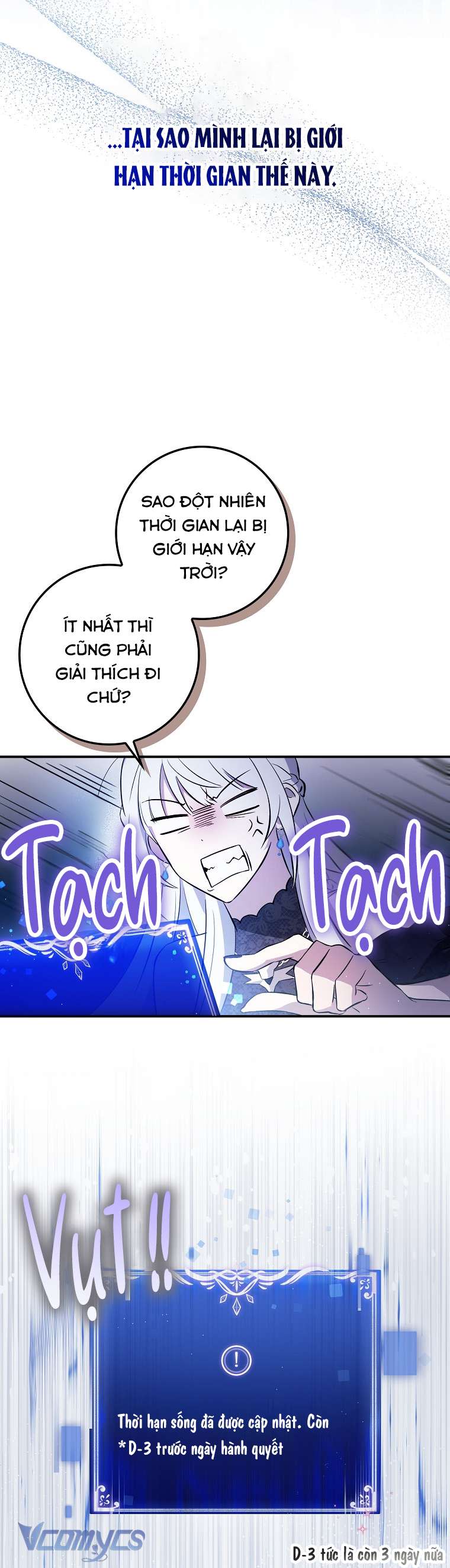 thời hạn cuối cùng đang tràn ngập trên cửa sổ trạng thái Chap 1 - Next Chương 2