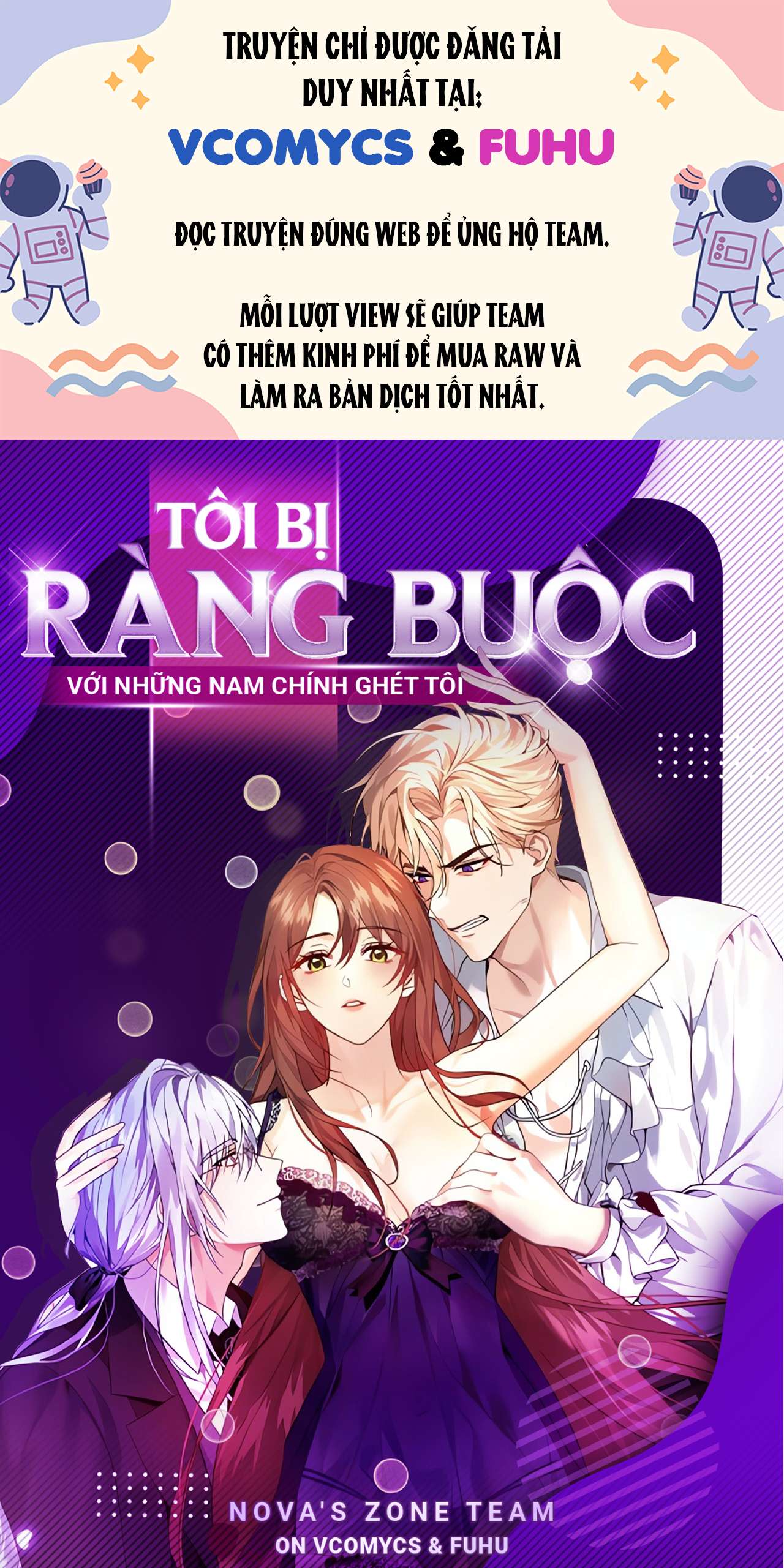 [18+] Tôi Bị Ràng Buộc Với Những Nam Chính Ghét Tôi Chap 1 - Next Chap 2