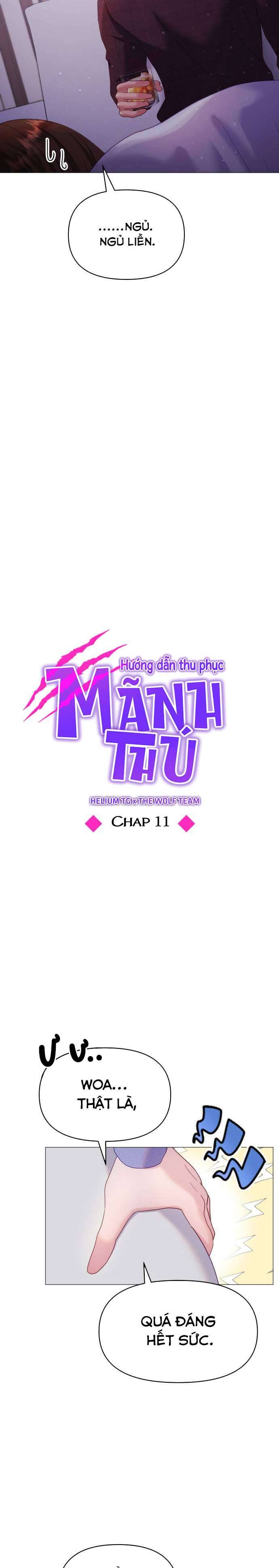 hướng dẫn thu phục mãnh thú Chap 11 - Next Chương 12