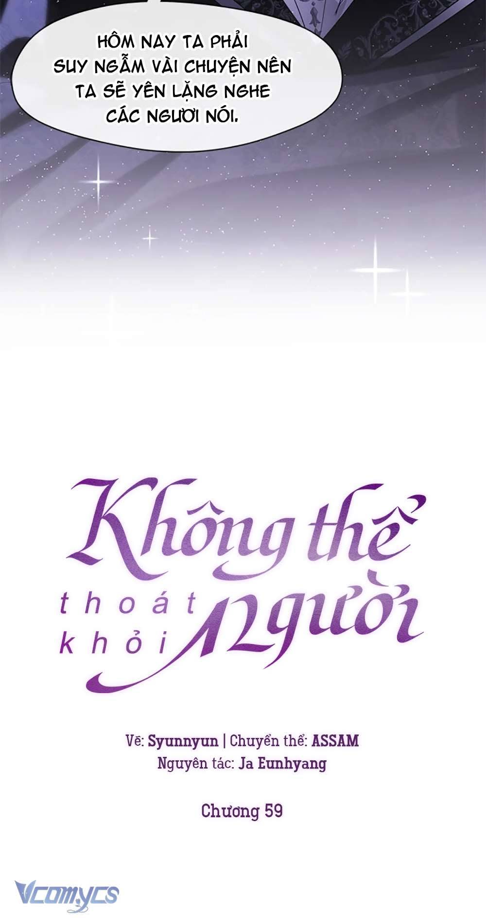 không thể thoát khỏi người Chapter 59 - Next Chapter 59.1