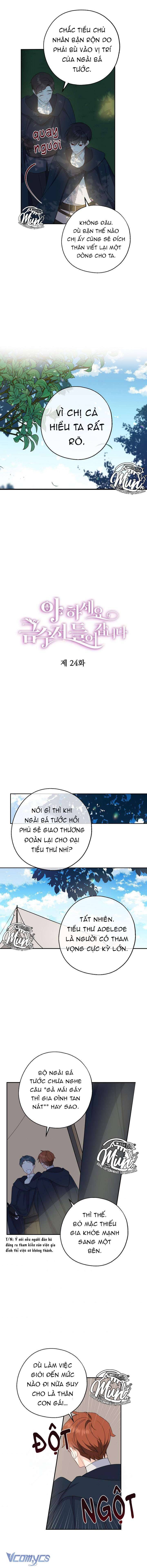 a nào, ngậm thìa vàng nhé? Chap 24 - Next Chương 25