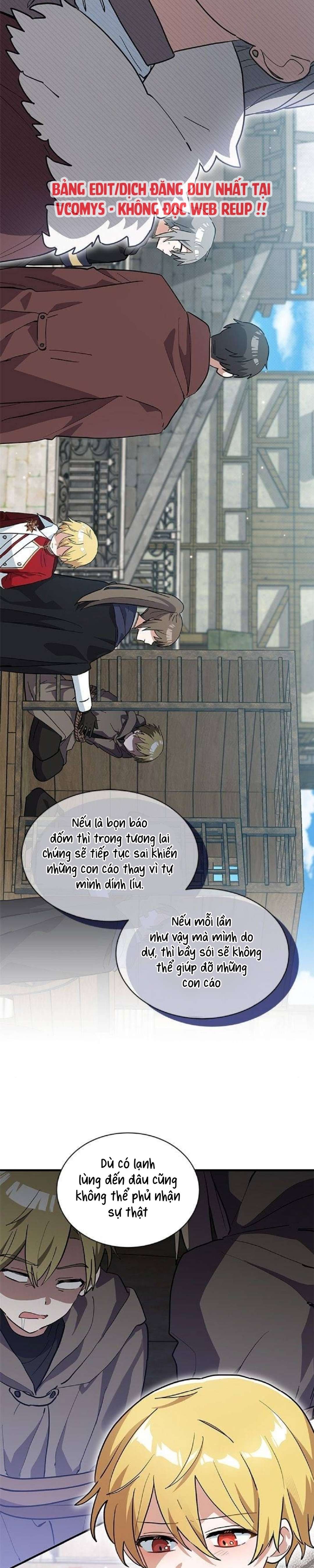 mèo con được gia tộc sói nhận nuôi? Chap 33 - Next Chap 34