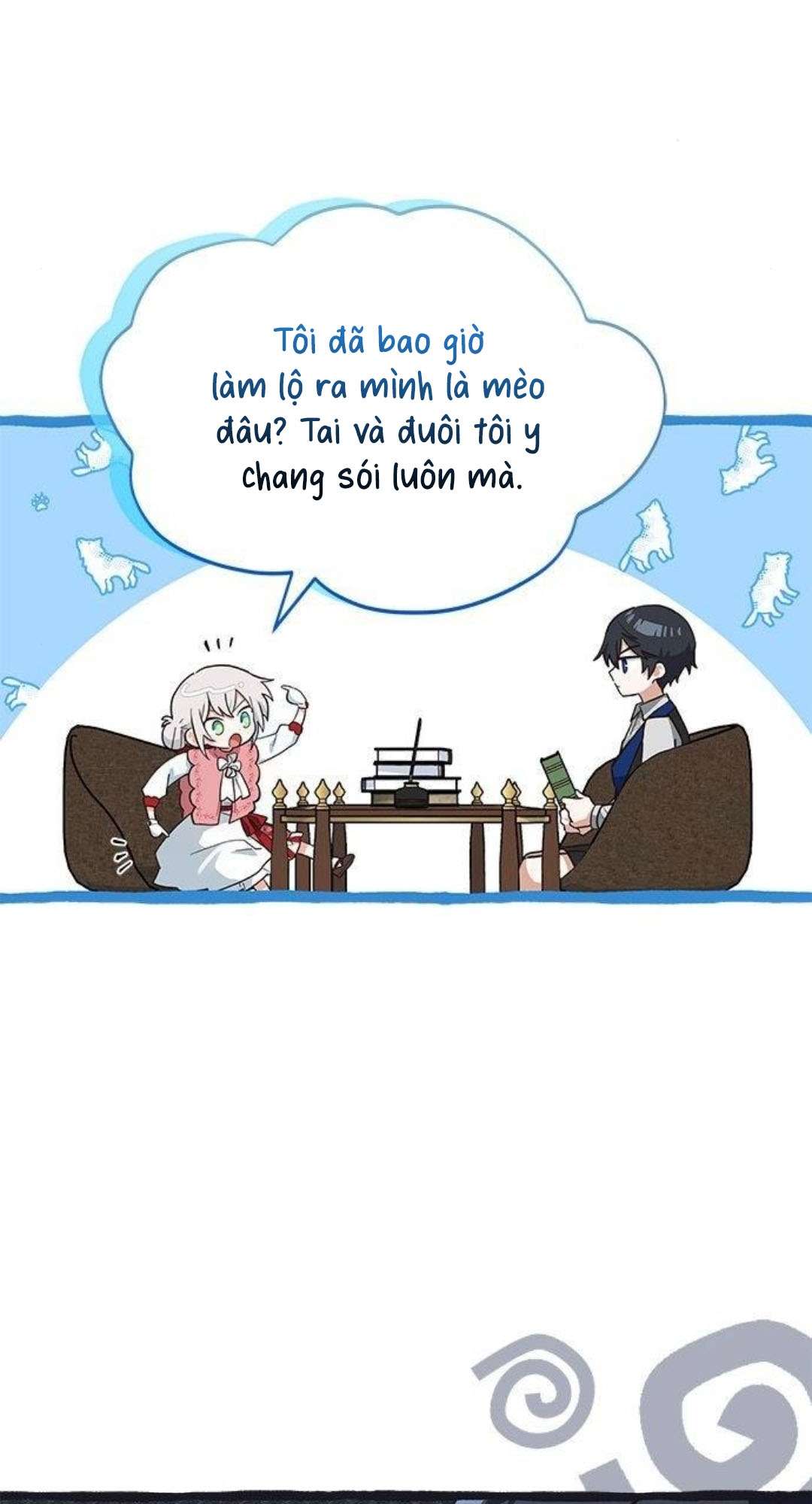 mèo con được gia tộc sói nhận nuôi? Chap 23 - Next Chương 24