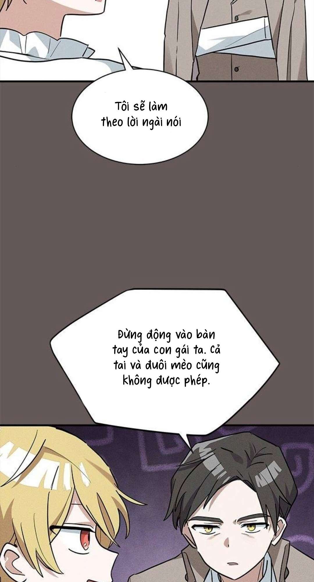 mèo con được gia tộc sói nhận nuôi? Chap 25 - Next Chap 26